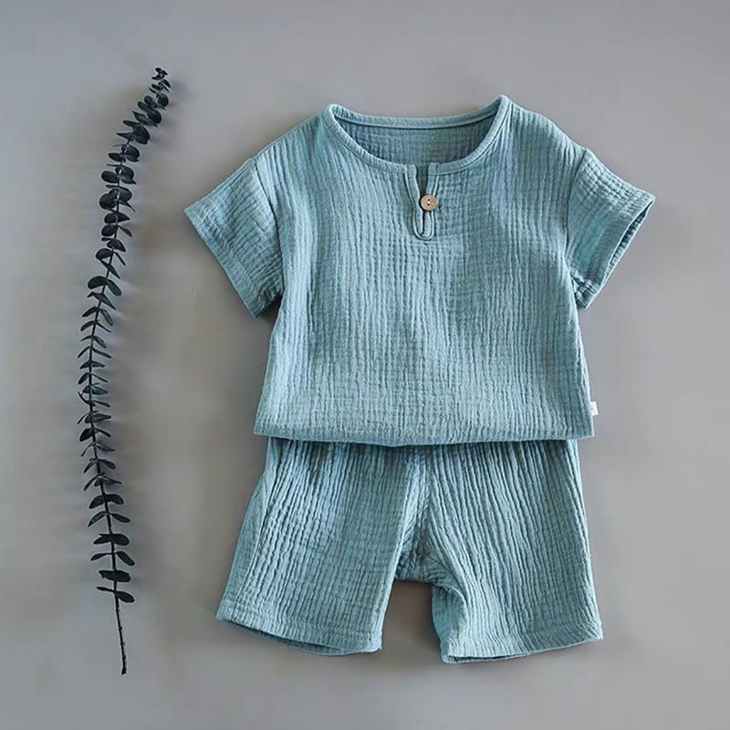 Boys and Girls Baby Short Sleeve Summer Suit