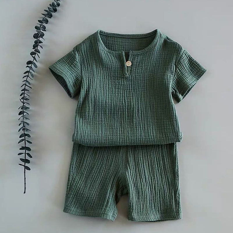 Boys and Girls Baby Short Sleeve Summer Suit