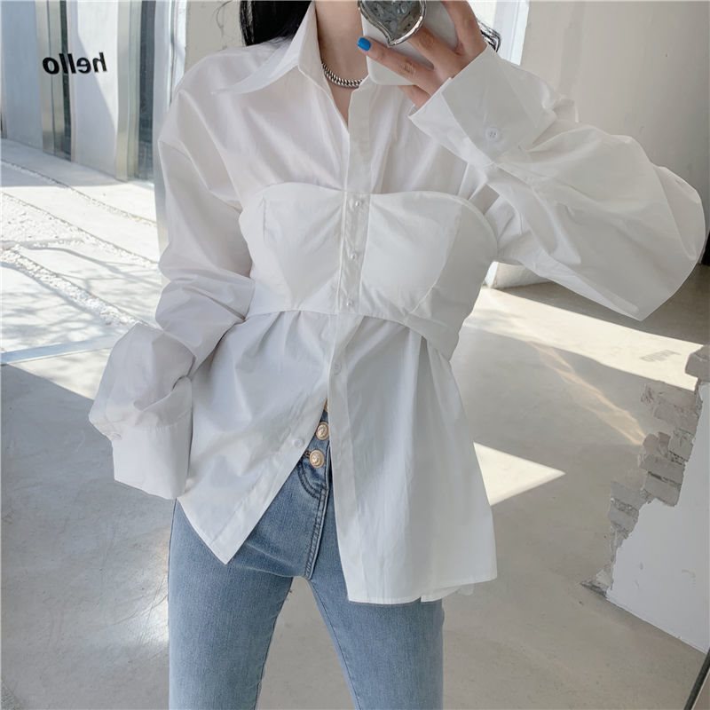 Damen-Shirt mit Design-Akzent – Exklusives Frühjahrs- und Herbstmodell
