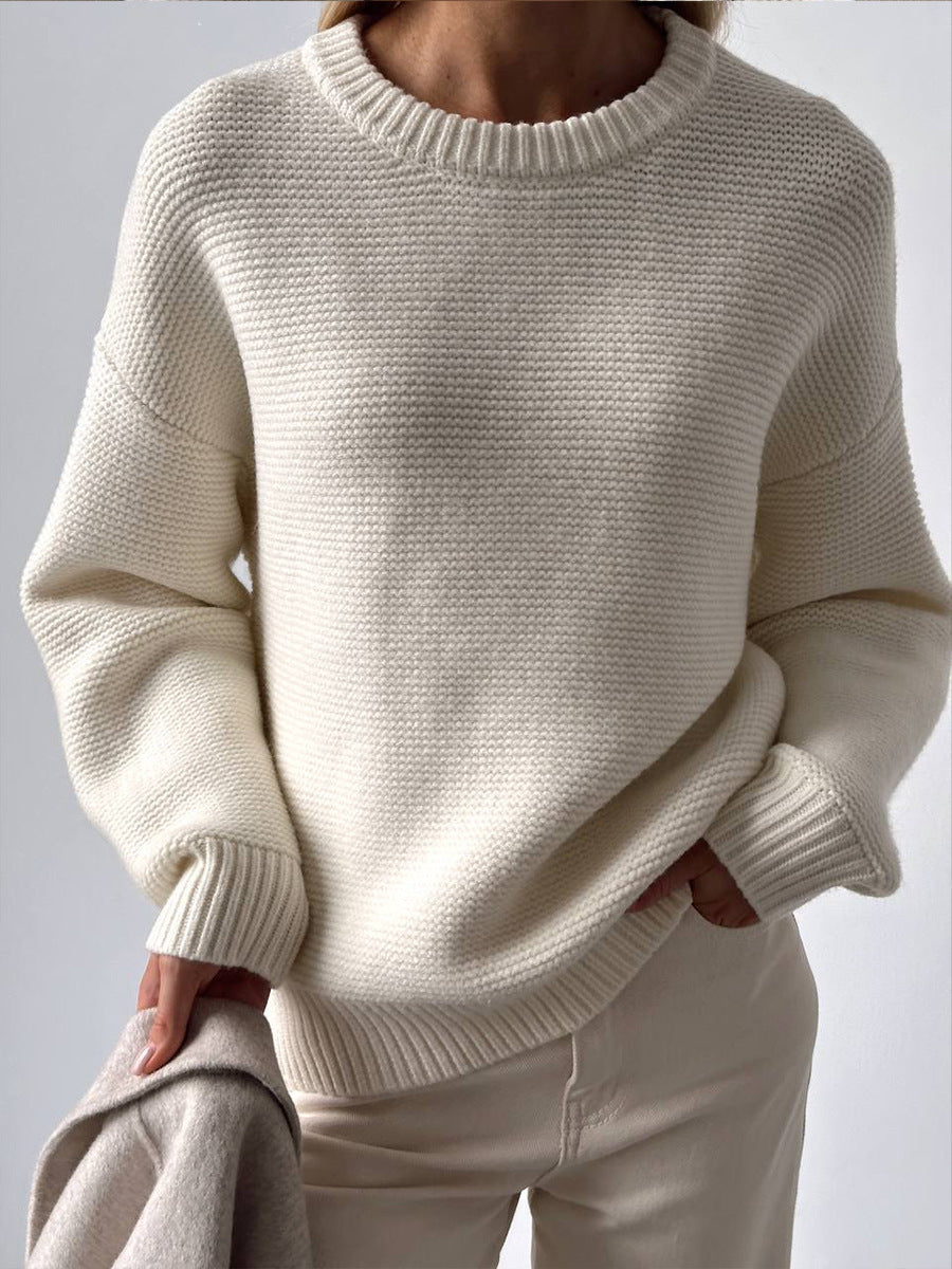 Damen Strick pullover einfach und elegant