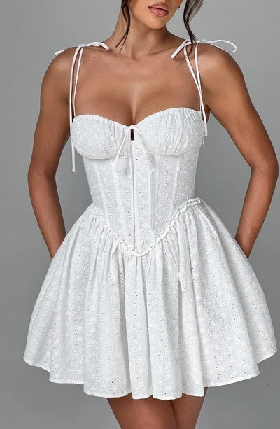 Sommer-Kleid, rückenfrei
