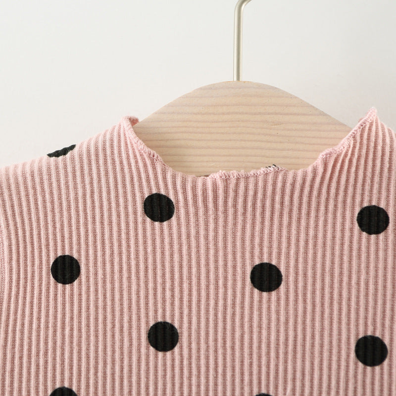 Ausländisches Kinderkleid: Langärmliges Baumwollkleid für Babys, Bestseller im Exporthandel, koreanisches Prinzessinnenkleid für Mädchen