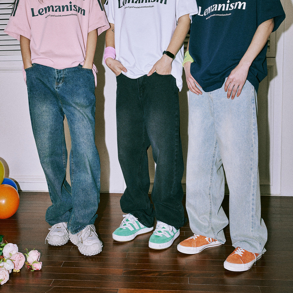 Amerikanische Jeans für Herren Frühling und Sommer