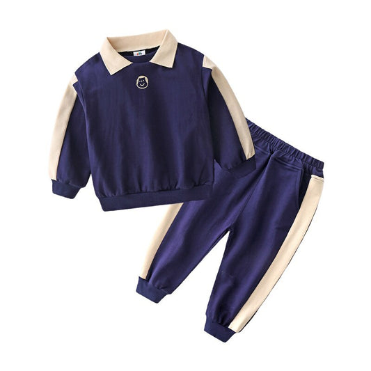 Baby Freizeitanzug Jungen Sport-Sweatshirt und Hose Trendy