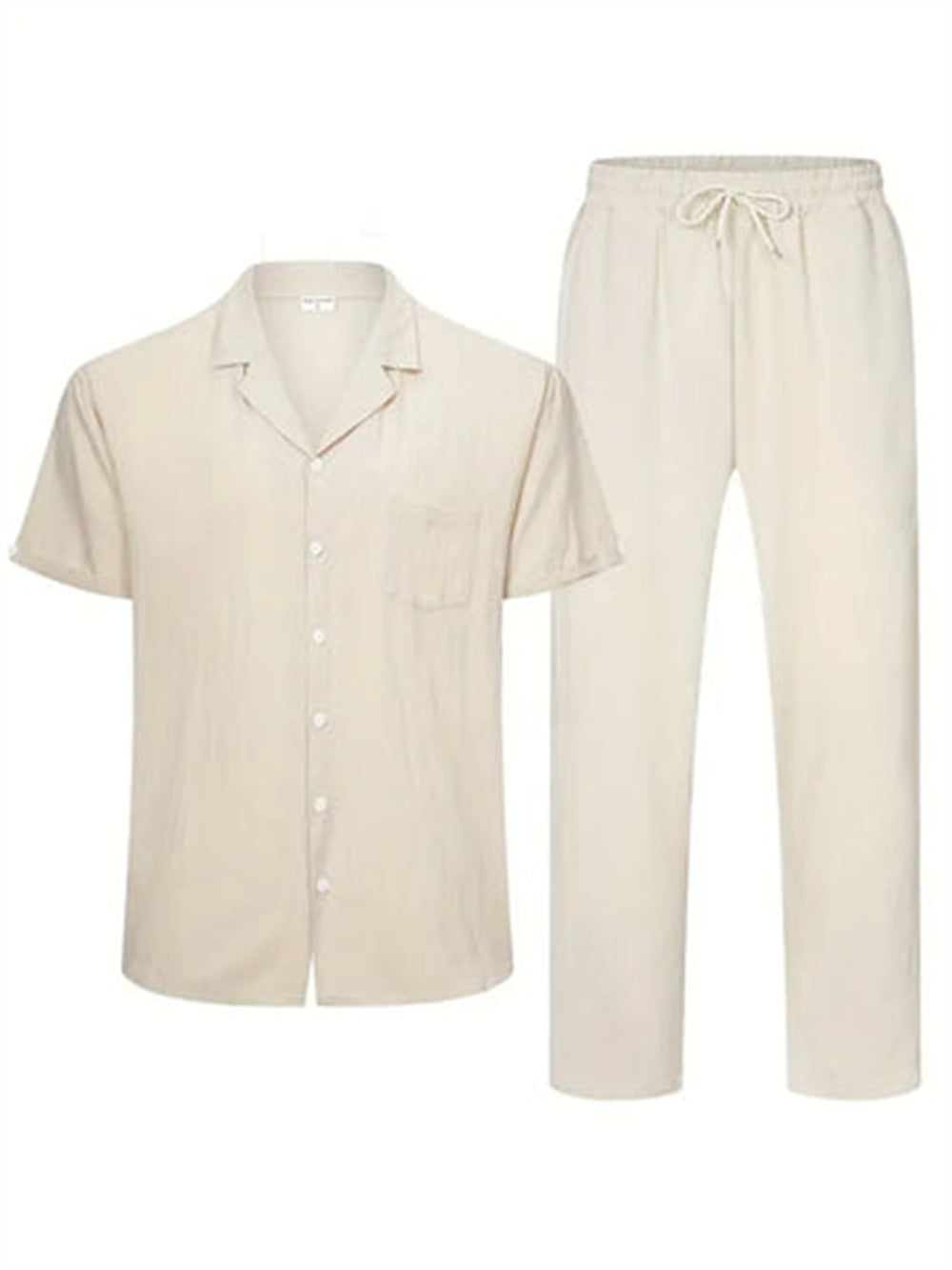 short-sleeved suit for men