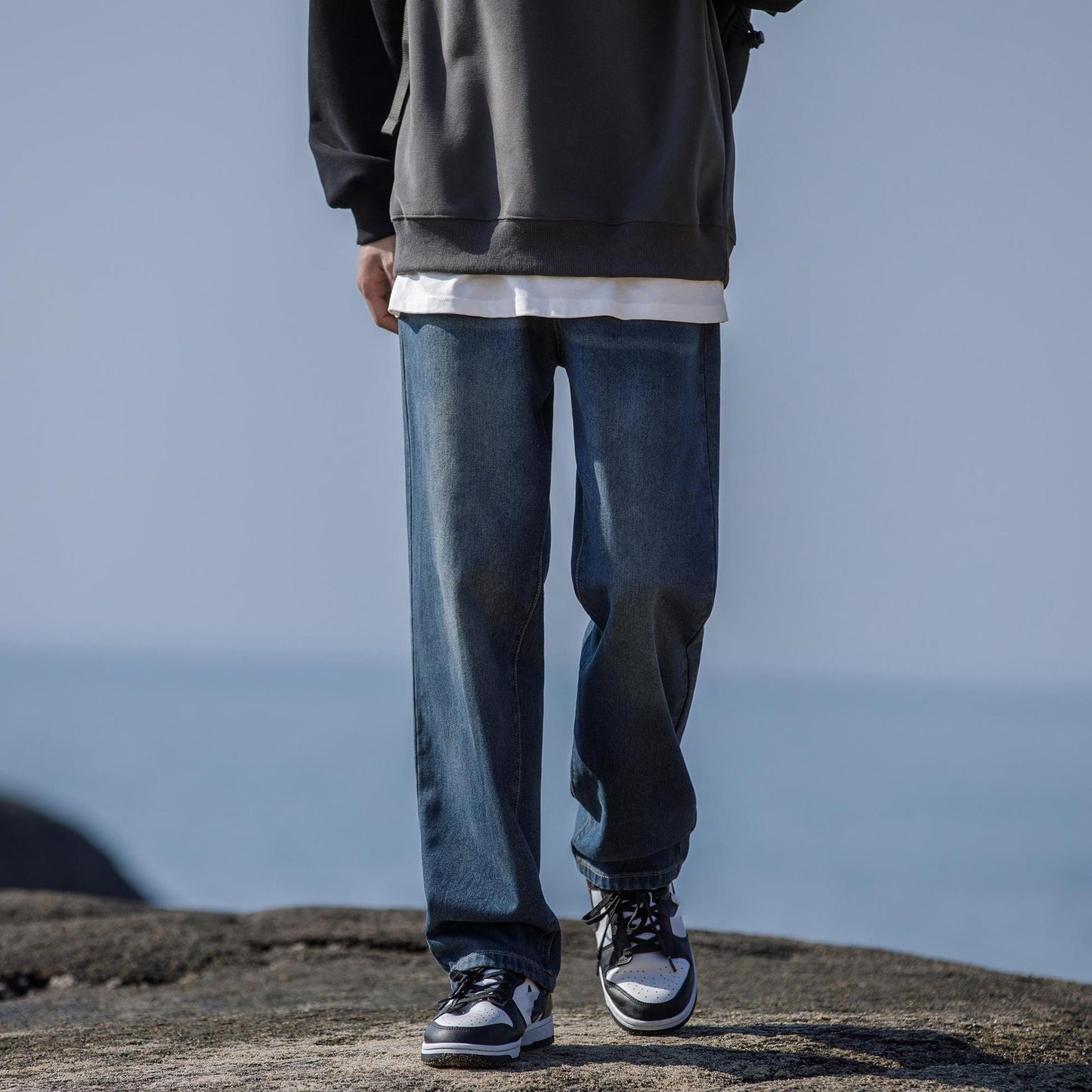 Amerikanische Eisseiden-Jeans für Herren – Dünn und Sommergeeignet