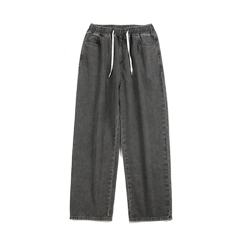 Elastischer Bund lockere gerade herabhängende Mop-Hose