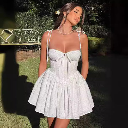 Sommer-Kleid, rückenfrei