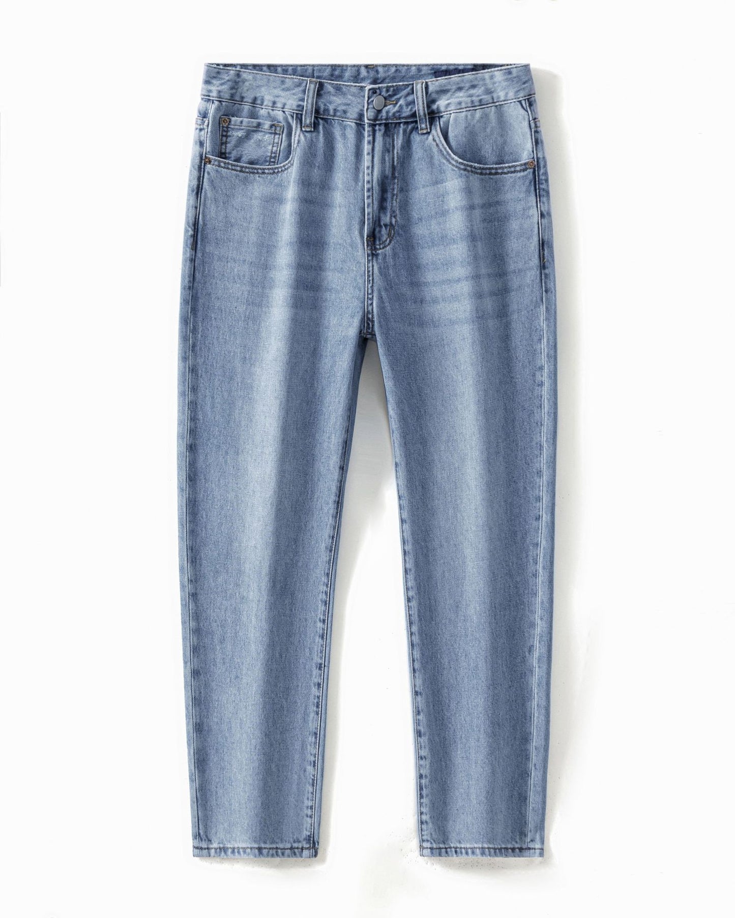 Herren japanische lockere Retro Easy Matching Freizeit Jeans