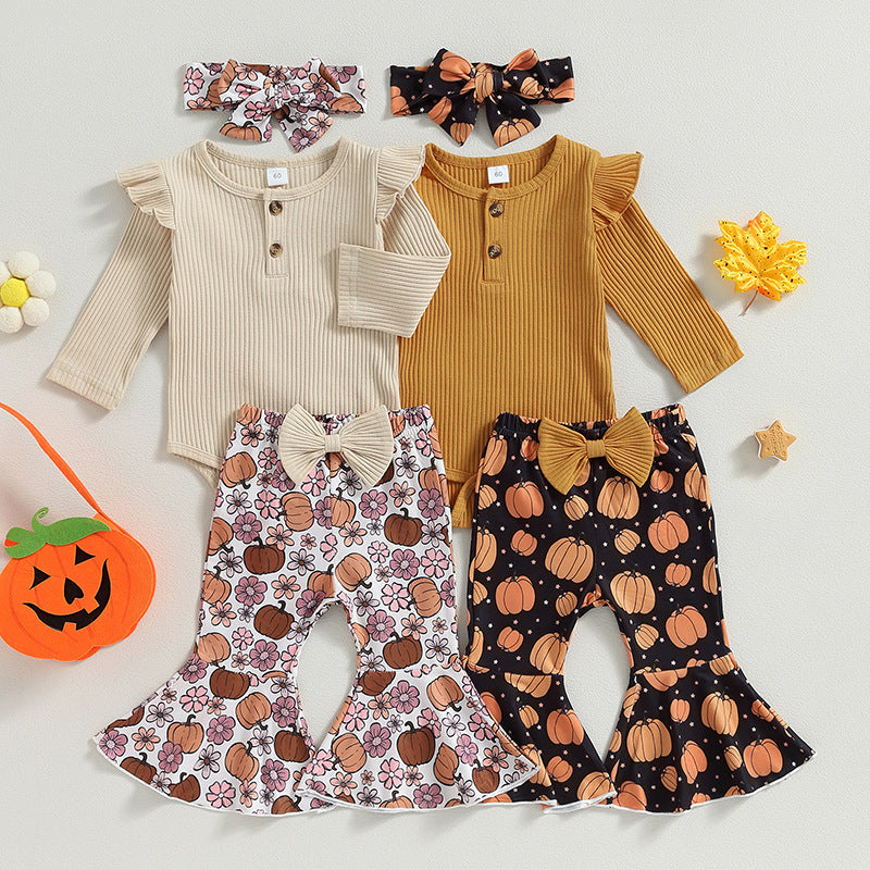 Baby Spitzen Langarm-Jumpsuit Anzug