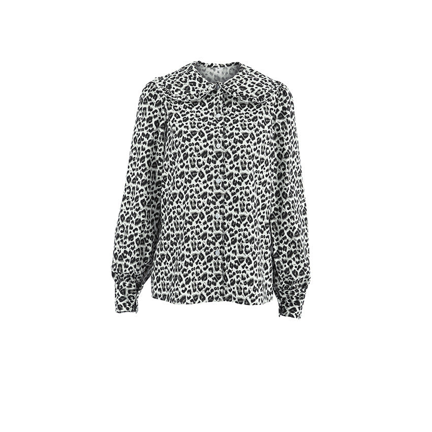 Sommerliches Modisches Shirt im Leopardenprint