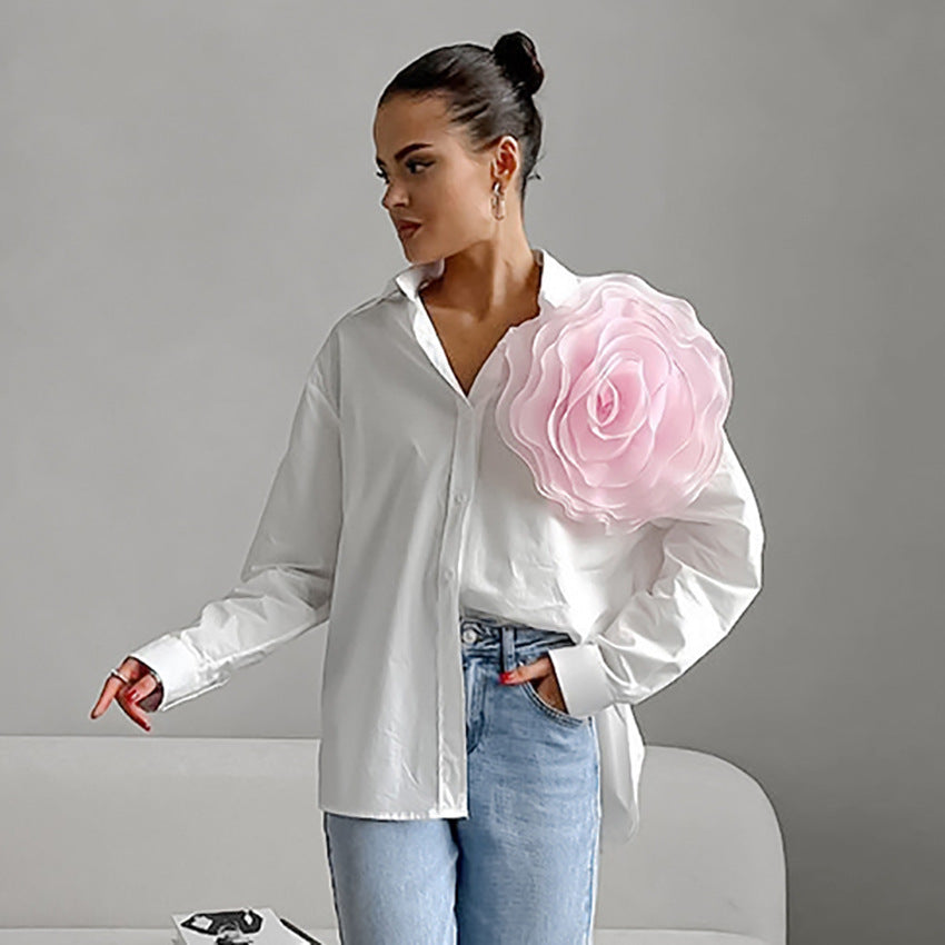 Mode Polo Kragen Mesh Fliege Hemd