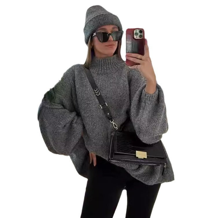 Lockerer Pullover in Übergröße