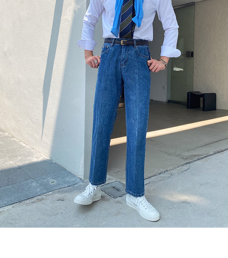 Herren Slim Jeans Match The British Retro