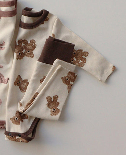 Jungen und Mädchen Baby Hauskleidung Anzug