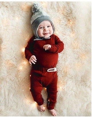 Strampler Baumwoll Trainingsanzug Set Baby Kinder Kleidung