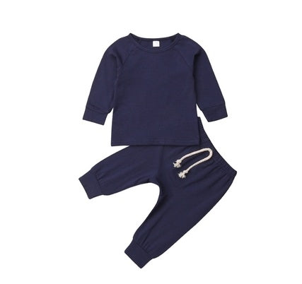 Strampler Baumwoll Trainingsanzug Set Baby Kinder Kleidung