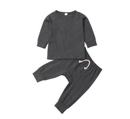 Strampler Baumwoll Trainingsanzug Set Baby Kinder Kleidung