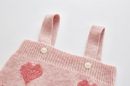 Zweiteiliges Strickcardigan-Jacke mit Trägern