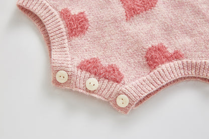 Zweiteiliges Strickcardigan-Jacke mit Trägern