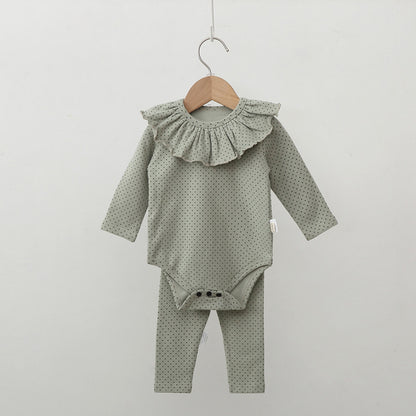 Jungen Polka-Dot Basisunterwäsche Kletteranzug