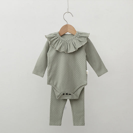 Jungen Polka-Dot Basisunterwäsche Kletteranzug