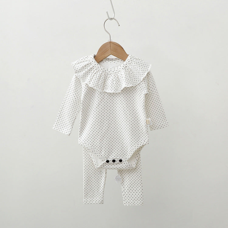 Jungen Polka-Dot Basisunterwäsche Kletteranzug
