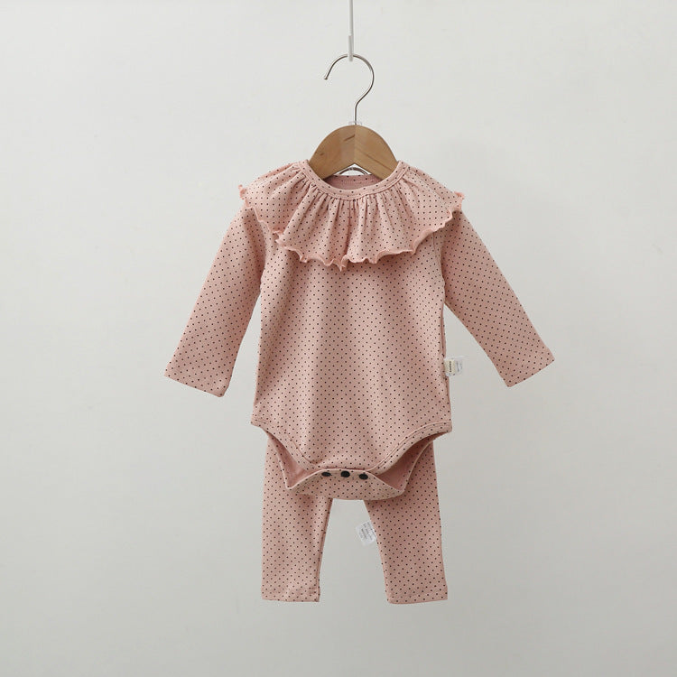 Jungen Polka-Dot Basisunterwäsche Kletteranzug
