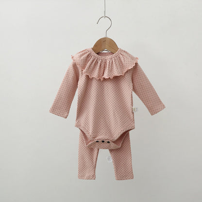 Jungen Polka-Dot Basisunterwäsche Kletteranzug
