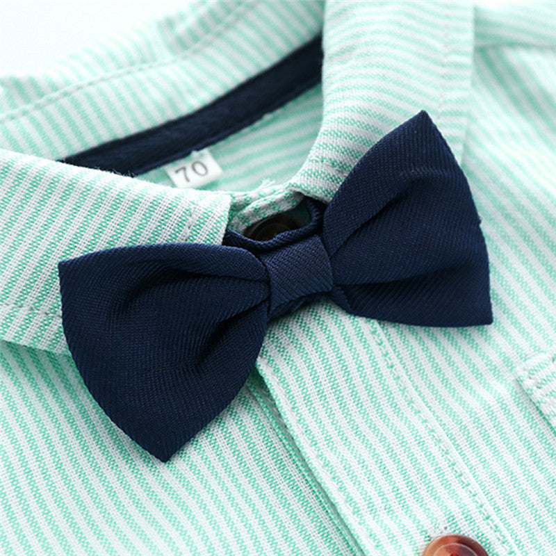 Kletterkleidung für Jungen Gentleman-Strampler Säuglingskleidung