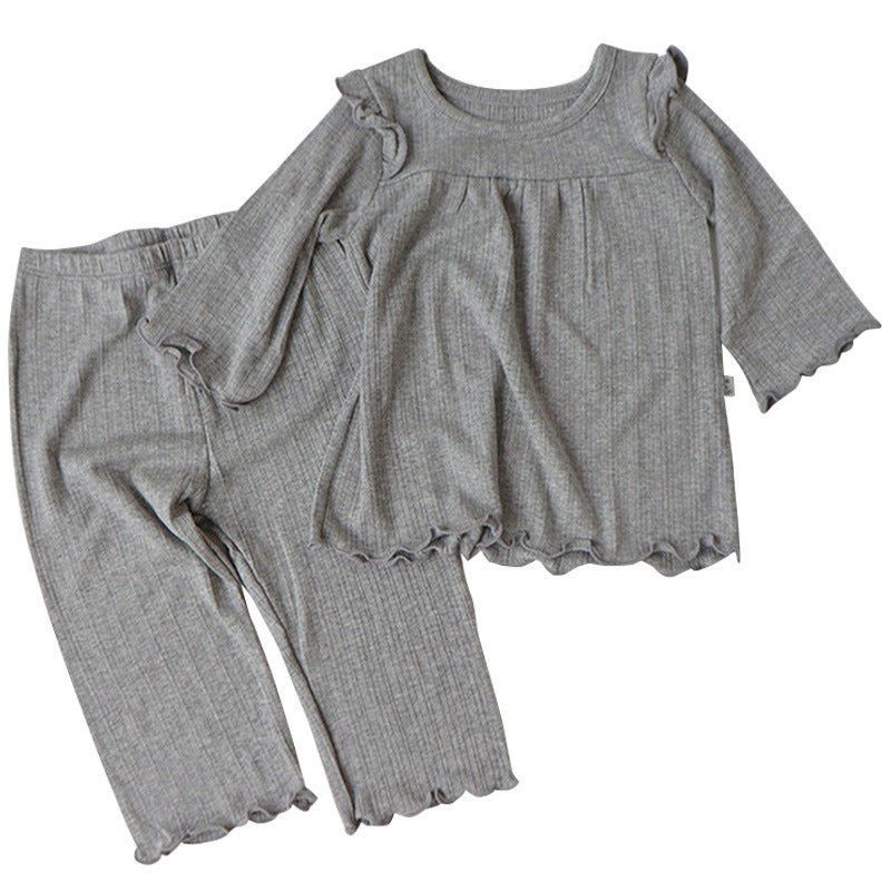 Children's clothing Baby undersuit Cotton soft baby pajamas Baby clothes Baby house suit 