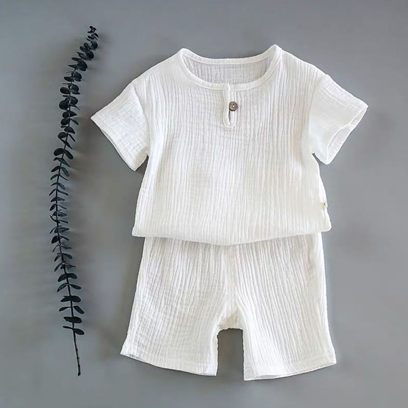 Boys and Girls Baby Short Sleeve Summer Suit