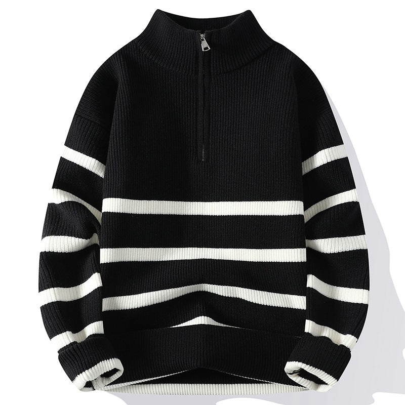 Winter-Neuheit, lockerer Pullover aus Strick, als Basis-Strickbekleidung