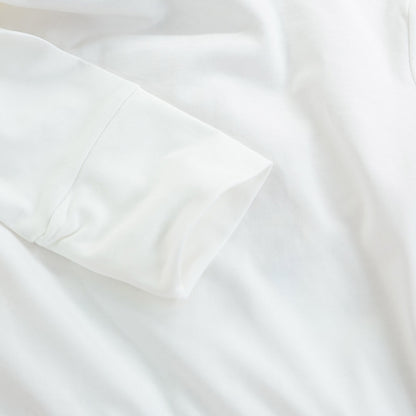 long-sleeved cotton set three-piece 