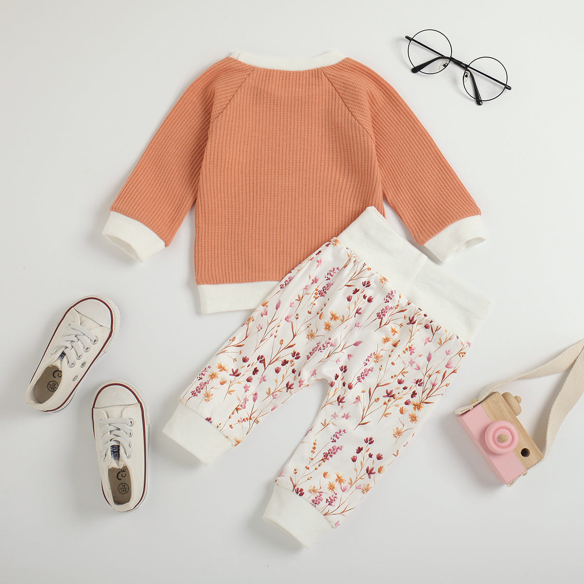 Baby Lace Long Sleeve Jumpsuit Suit