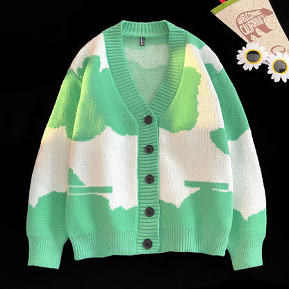 Lässiger Pullover aus Strick für Herren.