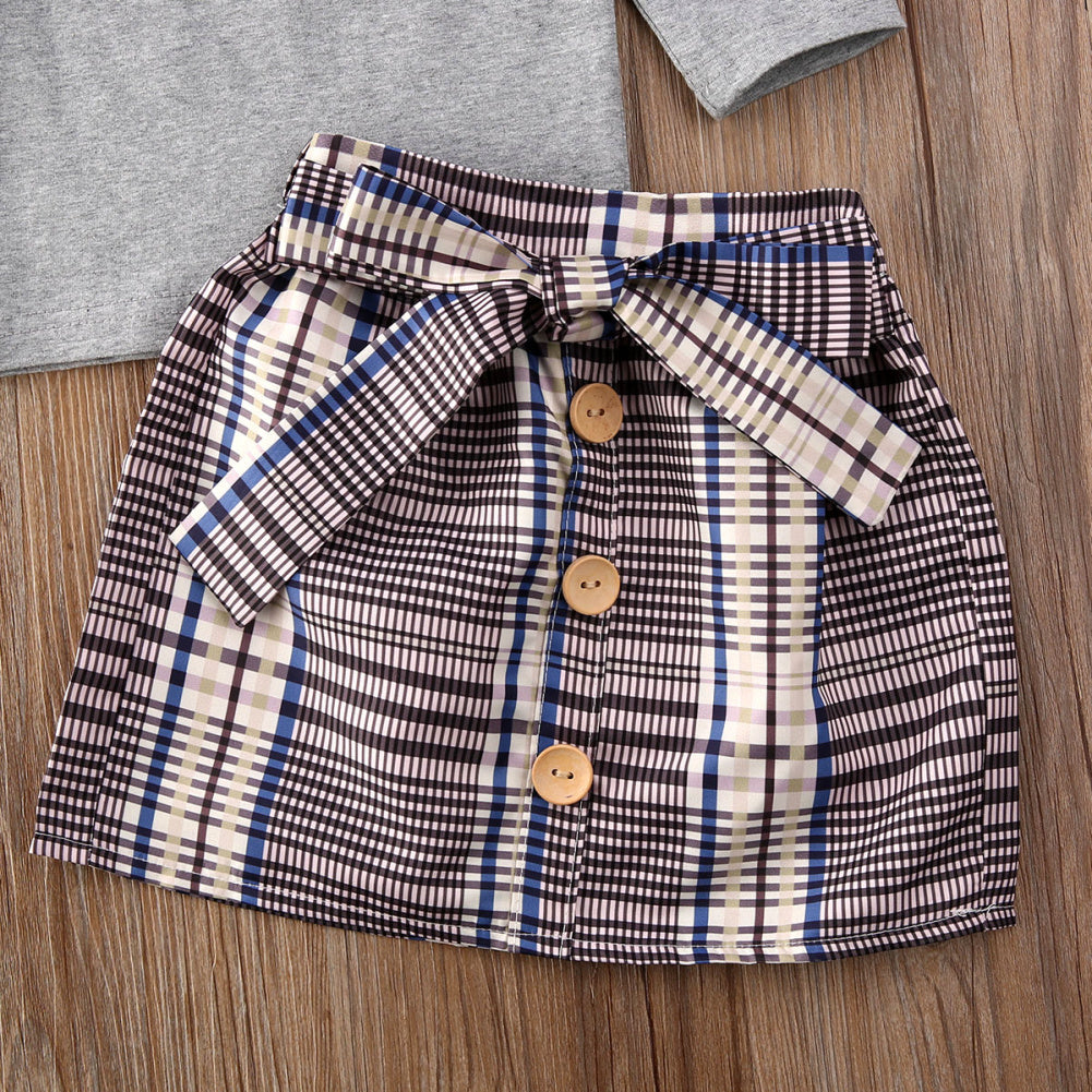 children's skirt suit 