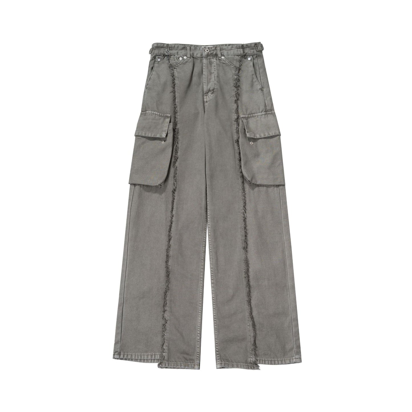 High Street American Stitching Cargo Jeans locker