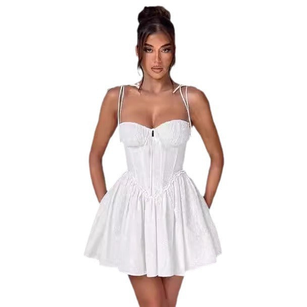 Sommer-Kleid, rückenfrei