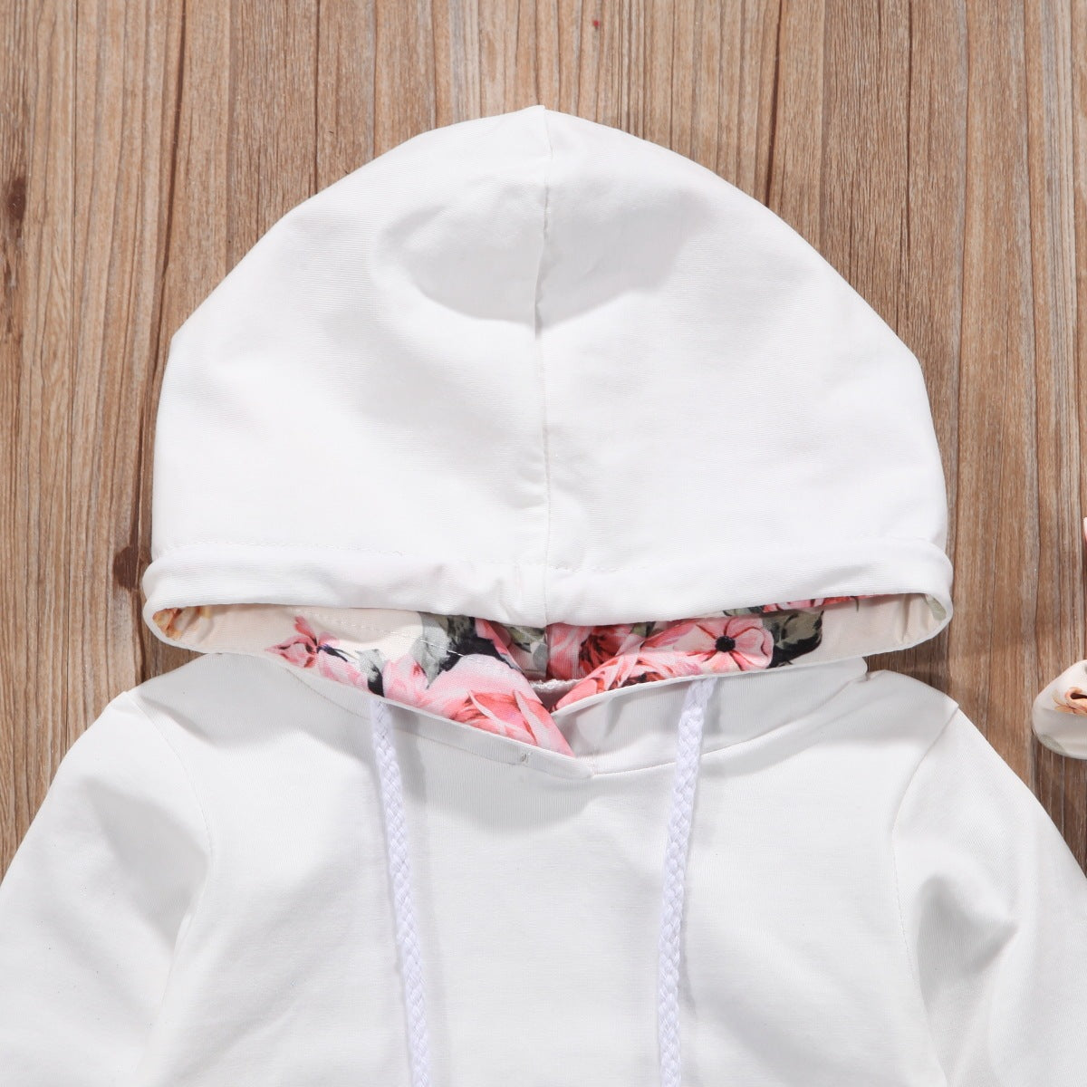 long-sleeved cotton set three-piece 