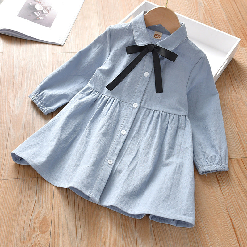 Kinderhemd im Baby-Westernstil, als Kleid gestaltet