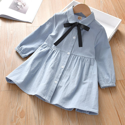 Kinderhemd im Baby-Westernstil, als Kleid gestaltet