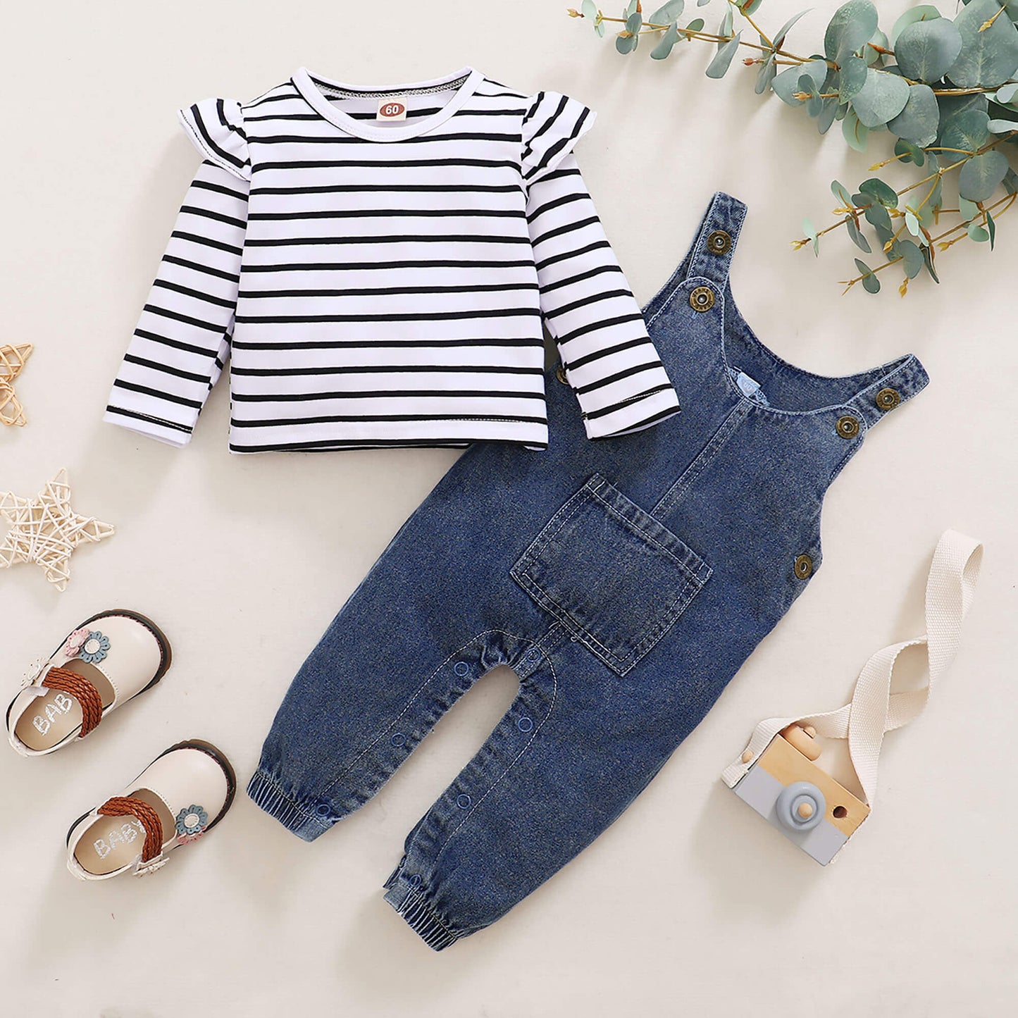 Baby Mädchen Kleidung Set Langarm