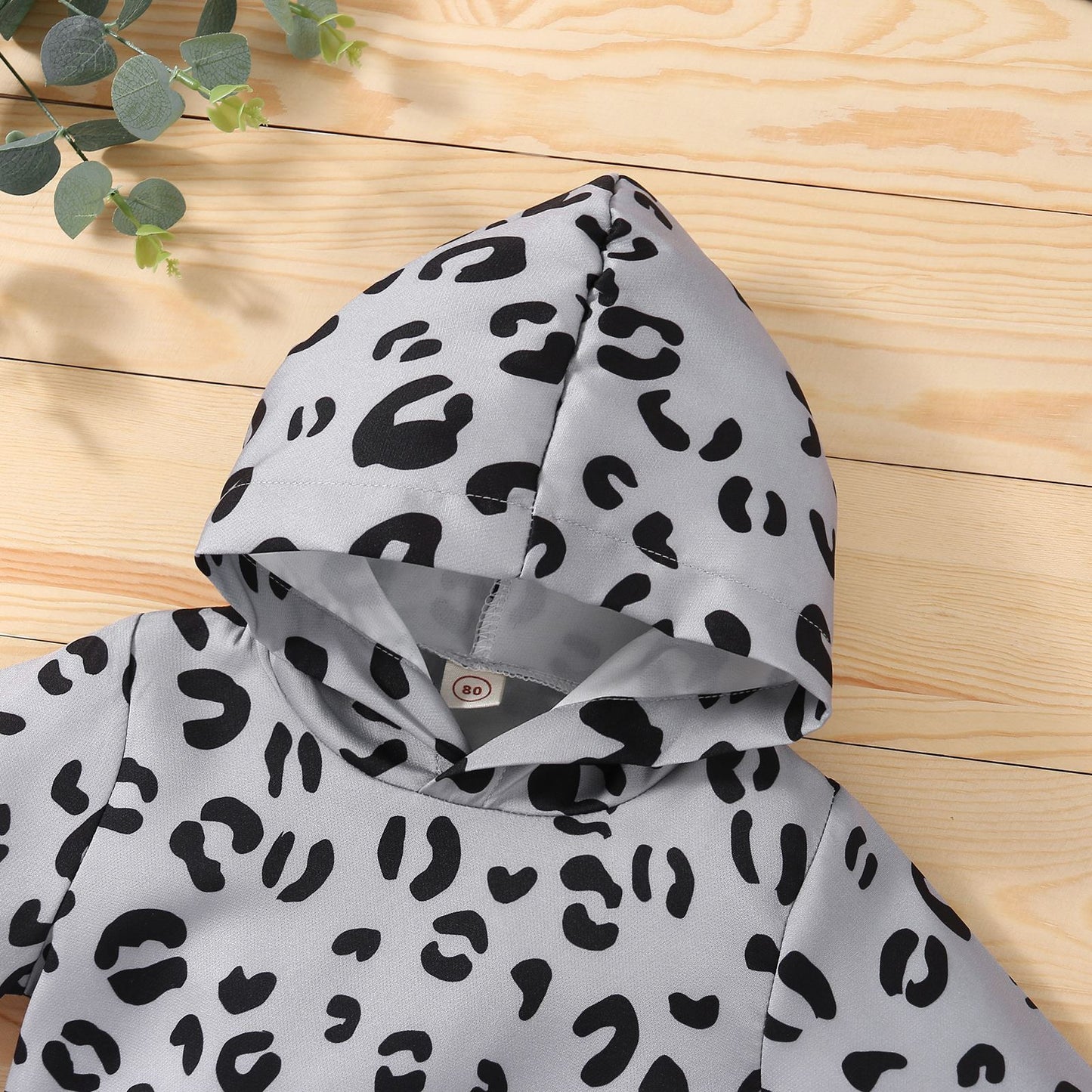 Leoparden-Print Kinder-Set