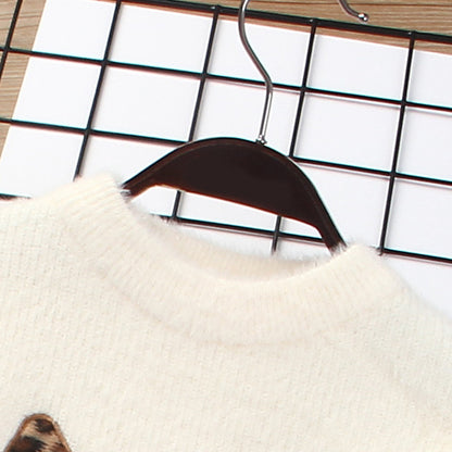 Kinder Strickpullover-Anzug