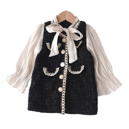 Kinder Temperament Kleid Kinderkleidung