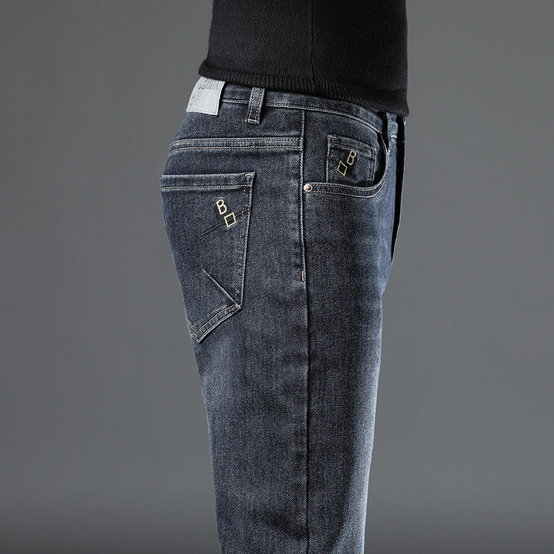 Lose Jeans für Männer elastisch vier Jahreszeiten