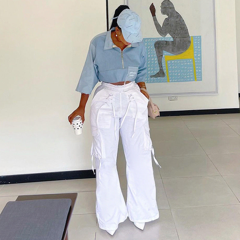 Amerikanische Schnürung Hose