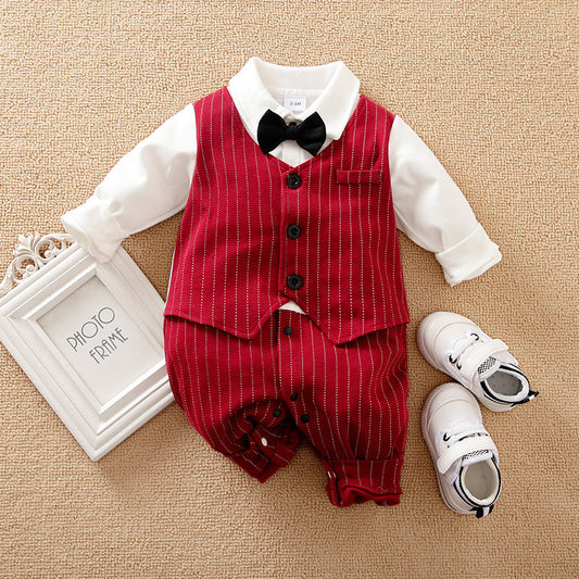 Baby Herbstkleidung Baby Jungen Strampler