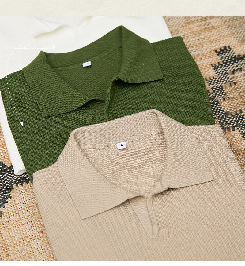 Strickwaren Retro Casual Herren Business